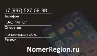 Кто звонил с 9875275988 - регион и оператор